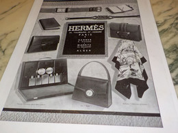 ANCIENNE PUBLICITE  HERMES CADEAUX 1940 - Autres & Non Classés