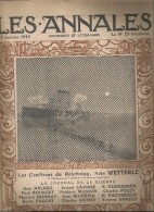 Journal LES ANNALES,17 Janvier 1915, Le Journal De La Guerre, Militaria  ,les Coulisses Du Reichstag , Frais Fr : 2.50€ - Otros & Sin Clasificación