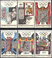 Mint Stamps Sport Olympic Games  Mexico 1968 From Czechoslovakia - Zomer 1968: Mexico-City