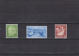 Nueva Zelanda Nº 371 Al 373 Con Charnela - Unused Stamps
