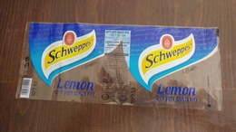 Israel-schweppes Labels-lemon-shopped Lemon Lime Flavor-(5) - Bevande