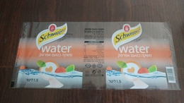 Israel-schweppes Labels-water-flavored Peach Drink-(11) - Bebidas