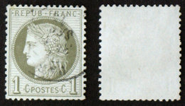 N° 50 - 1c Vert-olive CERES TB Cote 20€ - 1871-1875 Ceres