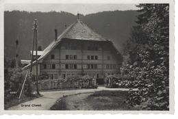 ROSSINIERES - ( SUISSE ) - T.Belle Vue De La Pension Du " Grand Châlet " - Rossinière