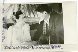 - Photo De Presse - Original - Paris Jeanne MOREAU, Alain CUNY, Le Film, " Les Amants ", De Louis MALLE, TBE, Scans., - Berühmtheiten