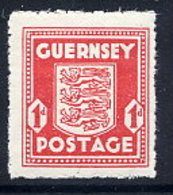 GUERNSEY 1941 Arms 1d. Definitive MNH / **. Michel 2u - Occupation 1938-45