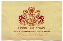 Buvard Crédit Lyonnais - Banco & Caja De Ahorros