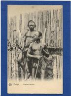 CPA Congo Belge Type Ethnic Bazoko Circulé - Belgisch-Kongo