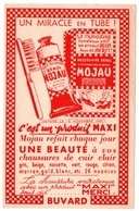 Delcampe - Buvard Cirage, Produit Maxi. Mojau Pour Les Chaussures. - Wash & Clean