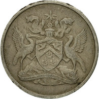 Monnaie, TRINIDAD & TOBAGO, 10 Cents, 1966, Franklin Mint, TTB, Copper-nickel - Trinidad & Tobago