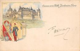 Thème Publicité:     Paris 75   Belle Jardinière . Duc D'Aumale . Château De Chantilly 60      (voir Scan) - Andere & Zonder Classificatie