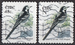 Irlanda 2003 Sc. 1495-1515 Birds Uccelli Pied Wagtail Motacilla Alba  Eire Ireland Used - Mussen