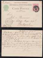 Brazil Brasil 1906 BP 57 100R Stationery Card RIO To STUTTGART Germany - Postal Stationery