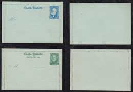 Brazil Brasil 1884 CB 9-10 Stationery Letter Card Mint - Postwaardestukken