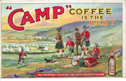 Camp Coffee Is The Best  Glasgow - Werbepostkarten