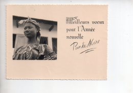 REF 309  :  CPSM Meilleurs Voeux Pointe Noire CONGO - Pointe-Noire