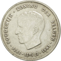 Monnaie, Belgique, 250 Francs, 250 Frank, 1976, Bruxelles, TTB, Argent, KM:158.1 - 250 Francs
