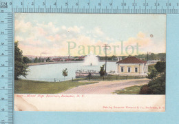 CPA Rochester  N.Y.  -  Mount Hope Reservoir - Undevided   Postcard Carte Postale - Rochester