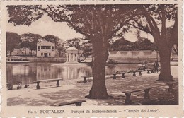 POSTCARD BRASIL BRAZIL - FORTALEZA - PARQUE DA INDEPENDÊNCIA  - TEMPLO DO AMOR - Fortaleza