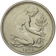 Monnaie, République Fédérale Allemande, 50 Pfennig, 1976, Stuttgart, SUP - 50 Pfennig