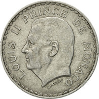 Monnaie, Monaco, Louis II, 5 Francs, 1945, TTB, Aluminium, KM:122 - 1922-1949 Louis II