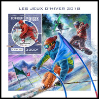 NIGER 2018 MNH** Winter Games 2018 Winterspiele 2018 Jeux D´Hiver 2018 S/S - OFFICIAL ISSUE - DH1830 - Wintersport (Sonstige)