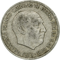 Monnaie, Espagne, Francisco Franco, Caudillo, 10 Centimos, 1959, TB, Aluminium - 10 Centesimi