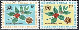 UNITED NATIONS # NEW YORK FROM 1966 STAMPWORLD 168-69 - Oblitérés