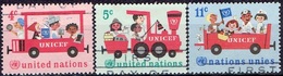 UNITED NATIONS # NEW YORK FROM 1966 STAMPWORLD 171-73 - Usados