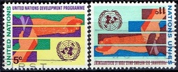 UNITED NATIONS # NEW YORK FROM 1967 STAMPWORLD 174-75 - Usati