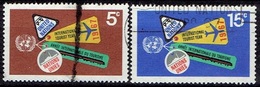 UNITED NATIONS # NEW YORK FROM 1967 STAMPWORLD 185-86 - Usati