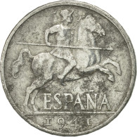 Monnaie, Espagne, 10 Centimos, 1941, TB, Aluminium, KM:766 - 10 Centiemen