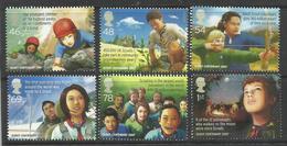 GREAT BRITAIN GRAN BRETAGNA 2007 SCOUTS SCOUTISM SCOUT SCOUTISMO COMPLETE SET SERIE COMPLETA MNH - Unused Stamps