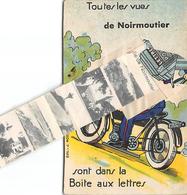 Ile De Noirmoutier 85 :  Carte A Système Multivues . Facteur. Motocyclette         (voir Scan) - Ile De Noirmoutier