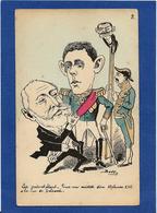 CPA Espagne Spania Caricature Alphonse XIII Roi Royalty Loubet Delcassé Bobb Non Circulé - Altri & Non Classificati