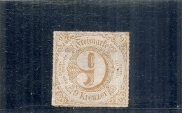 ALLEMAGNE - TOUR ET TAXI  états Du Sud N° 52 ?  Côte 2.25 - Mint