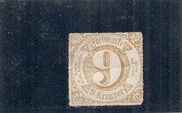 ALLEMAGNE - TOUR ET TAXI  - N° 48 Ou 52 Côte 2.25€ - Mint