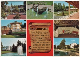 Bad Abbach - Mehrbildkarte 7   Mit Chronik - Bad Abbach