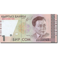 Billet, KYRGYZSTAN, 1 Som, 2000, 1999, KM:15, SPL - Kirguistán