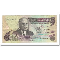 Billet, Tunisie, 5 Dinars, 1973-10-15, KM:71, TTB+ - Tunisie