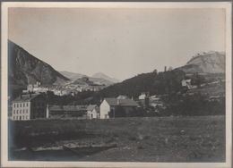 Photo Originale Beau Format XIXème BRIANCON Vue D'ensemble - Ancianas (antes De 1900)