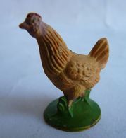 FIGURINE CYRNOS - ANIMAUX ANIMAL DE LA FERME - POULE (2) Pas Starlux Clairet - Autres & Non Classés