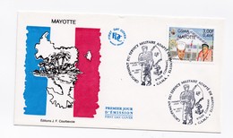 FDC DU 01/09/2001 - G.S.M.A. - Briefe U. Dokumente