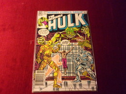 THE INCREDIBLE HULK   No 277 NOV - Marvel