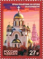Russia 2018,Church On The Blood In Yekaterinburg,# 2373,VF MNH** - Unused Stamps