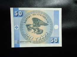 KIRGHIZISTAN : 50 TIYIN  ND 1993  P 3    NEUF - Kirguistán