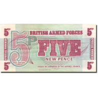 Billet, Grande-Bretagne, 5 New Pence, 1972, Undated (1972), KM:M44a, SUP - British Armed Forces & Special Vouchers