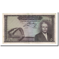 Billet, Tunisie, 5 Dinars, KM:59, TTB - Tunesien