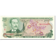 Billet, Costa Rica, 5 Colones, 1983, 1983-04-07, KM:236d, NEUF - Costa Rica