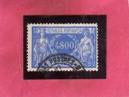 PORTUGAL PORTOGALLO 1920 1922 PARCEL POST PACCHI POSTALI ESCUDO 4e USATO USED OBLITERE' - Used Stamps